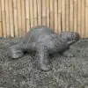 Artikelbild 2 des Artikels “Schildkröte, 62 cm L | Steinguss, handgefertigt & gefärbt “